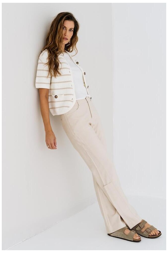 NILLA VEST SU25 65 204 OFF WHITE LIGHT SAND